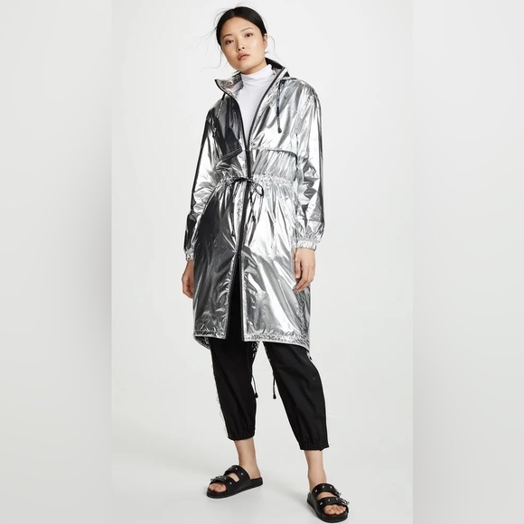 Paco Rabanne Jackets & Blazers - Paco Rabanne Drawsting Raincoat Jacket